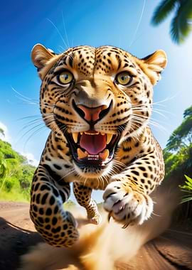 The Fierce Leopard