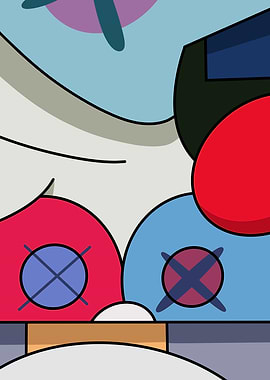 Kaws unique contemporary