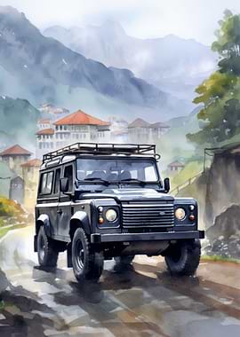 Car Watercolor