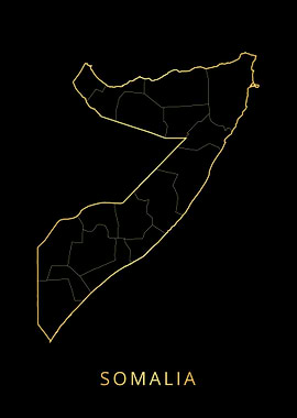 Somalia Gold Map
