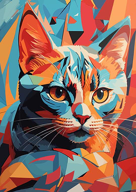 Abstract Cat