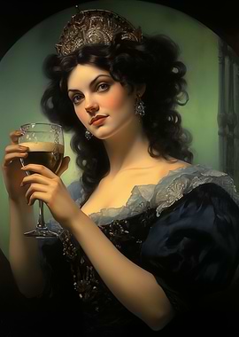 Woman and St Patricks day