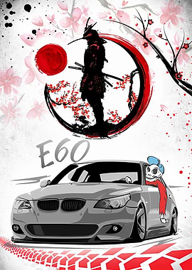 BMW E60 car