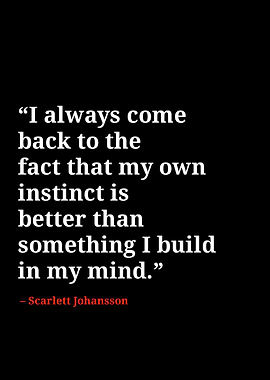Scarlett Johansson quotes
