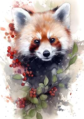 Wild Red Panda