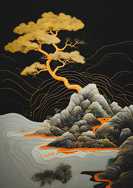 Amazing Gold Tree Bonsai