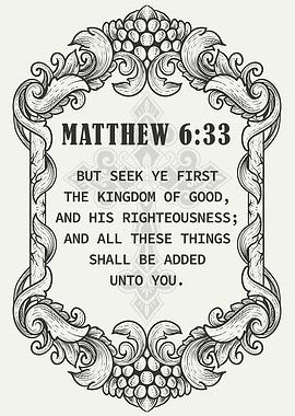 Matthew 6 33