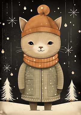 Cute Cat Xmas