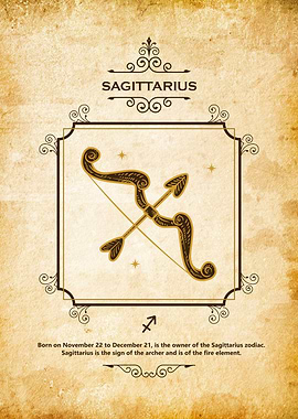 sagittarius retro zodiac