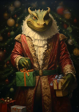 Funny Dragon Vintage