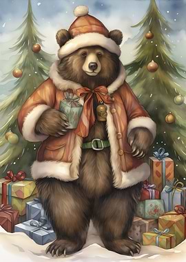 Xmas Bear for Kids