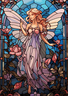 Fairy Stained Glass
