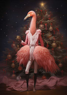 Flamingo Xmas Sweet