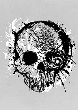 Psychedelic Skulls