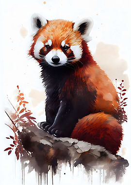 Wild Red Panda