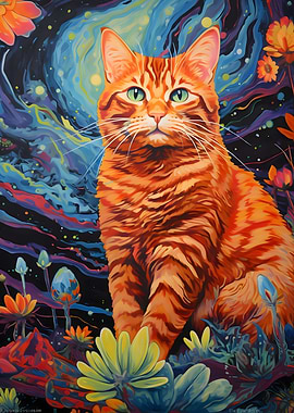 Abstract Cat