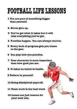 Football life lessons