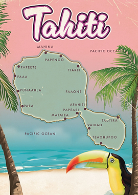 Tahiti Travel poster