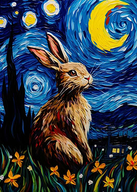 The Starry Night Rabbit