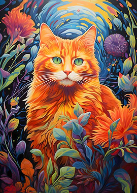 Abstract Cat
