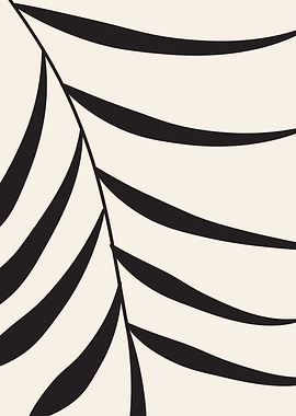 Palm leaves Boho Art