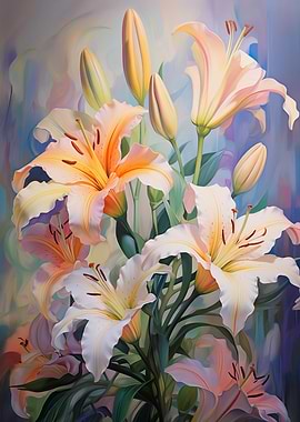 Lilies in Bloom