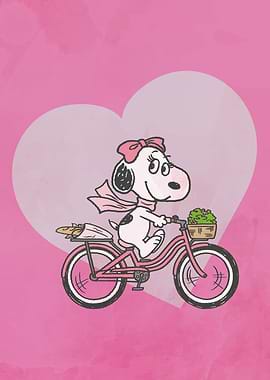 Belle bicycle pink