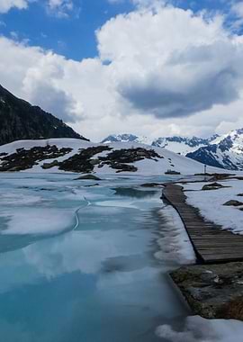 Frozen Trek to Solitude