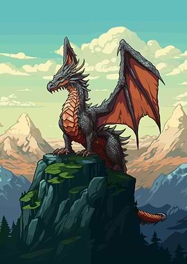 Dragon Pixel Art