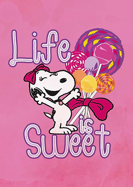 Life is sweet pink