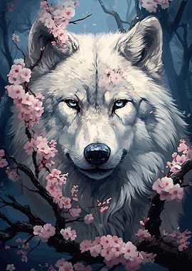 wolf cherry blossom
