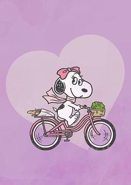 Belle bicycle violet