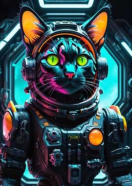 Astronaut Cat