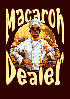 French Macaroon Baker Gold