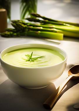 Asparagus soup