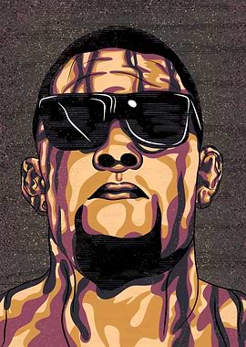 Nate Diaz Pop art Posters