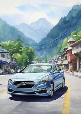 Car Watercolor