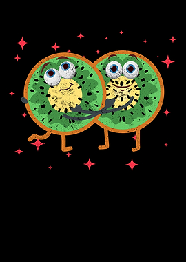 Cute Kiwi Couple Hugging