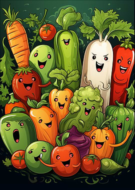 Laughing Vegetables Funny