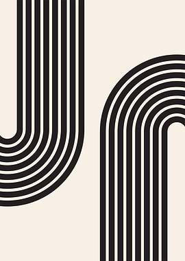 Geometric Arch Print