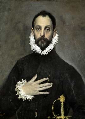 The Nobleman by El Greco