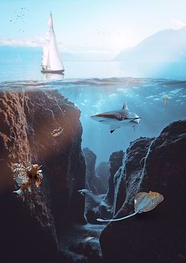 Underwater Life Sailing