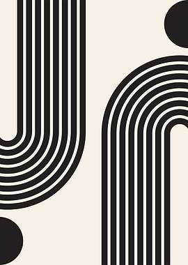 Geometric Line arches