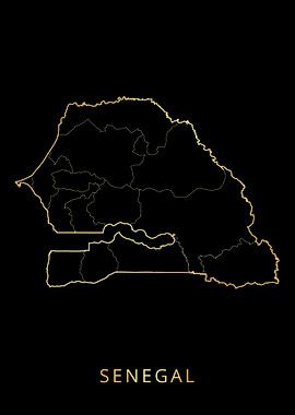 Senegal Map