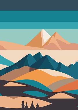 Boho Minimal Landscape