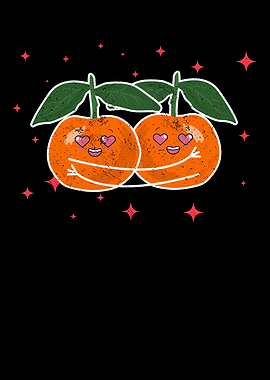 Cute Mandarin Couple