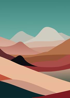 Boho Minimal Landscape