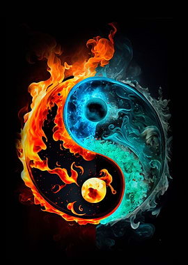 Yin yang fire
