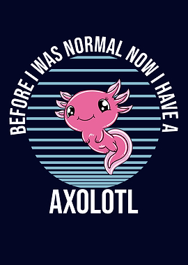 Cute Baby Axolotl