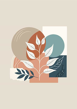 Verdant Botanical Abstract